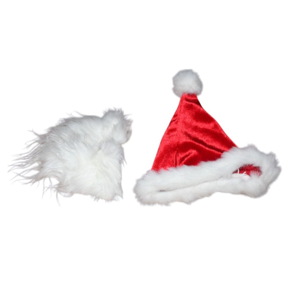 Build A Bear Santa Claus Costume Jacket, Pants, Hat and Beard - Picture 3 of 3